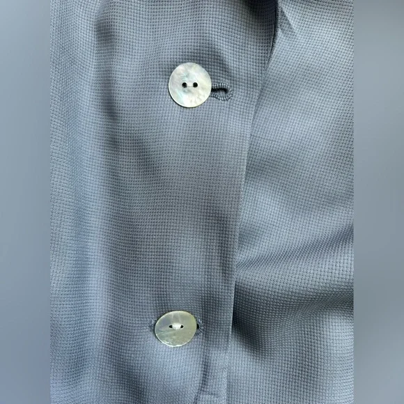 Casual Corner Silk Single Breasted Blazer & Sleeveless Maxi Dress - Picture 7 of 15